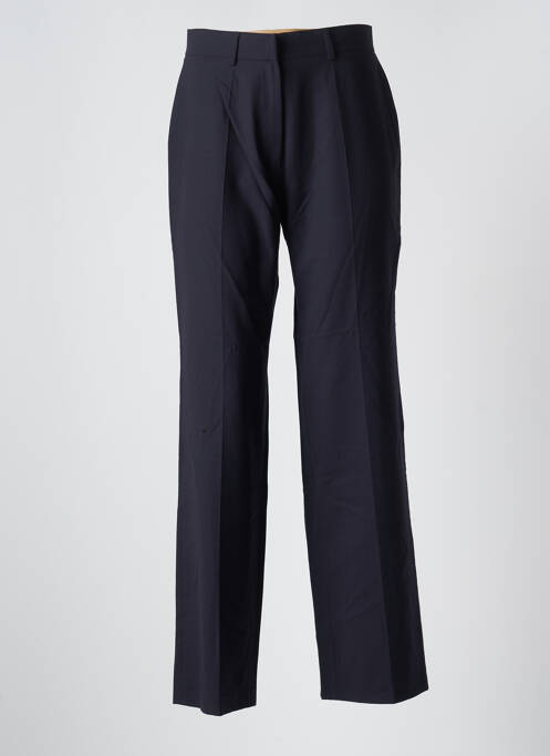 Pantalon droit bleu LOLA pour femme