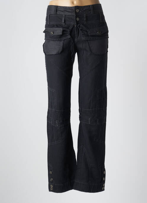 Pantalon droit noir ET COMPAGNIE pour femme