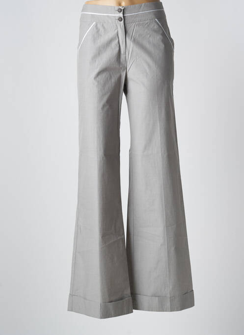 Pantalon flare gris HELENA SOREL pour femme