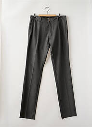Pantalon droit tissage chiné taille haute gris DIESEL homme