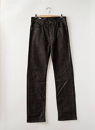 Jeans coupe droite stretch taille normale noir IMPAQT homme