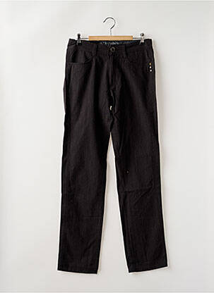 Pantalon slim tissage popeline taille normale noir TEDDY SMITH homme