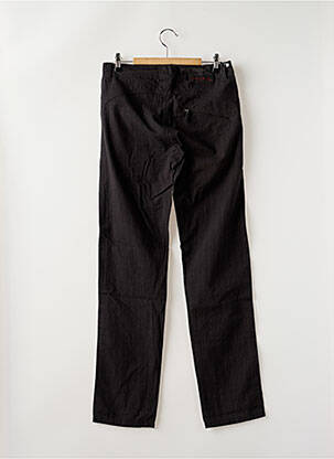 Pantalon slim tissage popeline taille normale noir TEDDY SMITH homme