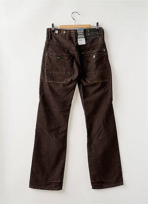 Pantalon droit stretch taille normale marron G STAR homme