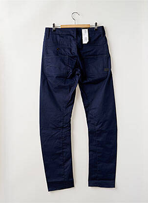 Pantalon slim tissage popeline taille normale bleu G STAR homme