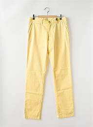 Pantalon chino stretch taille normale jaune HERO SEVEN homme