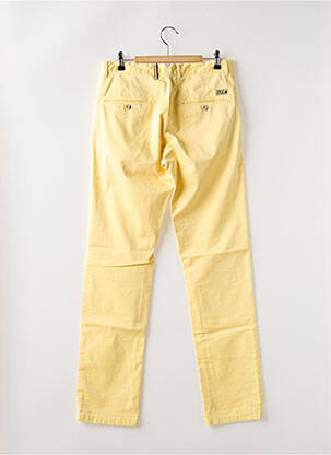 Pantalon chino stretch taille normale jaune HERO SEVEN homme