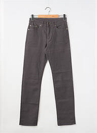 Jeans coupe slim stretch taille normale marron JOST homme
