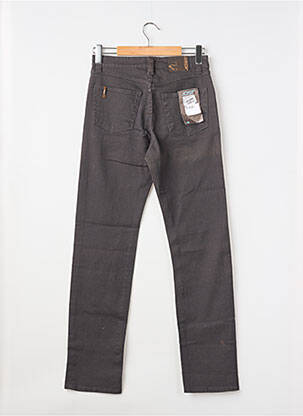 Jeans coupe slim stretch taille normale marron JOST homme