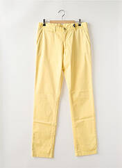 Pantalon chino jaune HERO SEVEN pour homme seconde vue