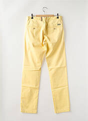 Pantalon chino jaune HERO SEVEN pour homme seconde vue