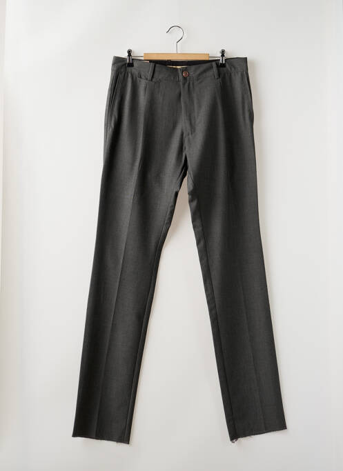 Pantalon droit tissage chiné taille haute gris DIESEL homme