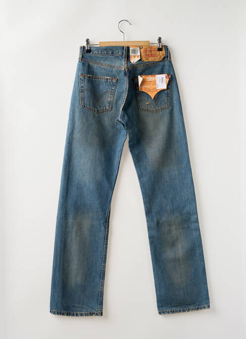Jeans coupe droite fermeture boutonnée sur le devant taille normale bleu LEVIS homme