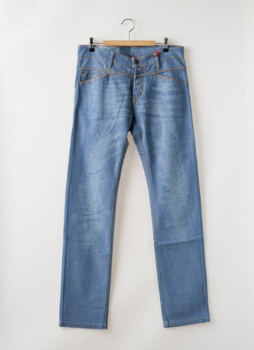 Jeans coupe droite bleu MARITHE & FRANCOIS GIRBAUD pour homme