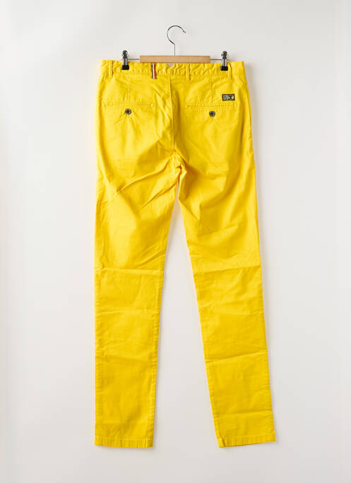 Pantalon chino jaune HERO SEVEN pour homme