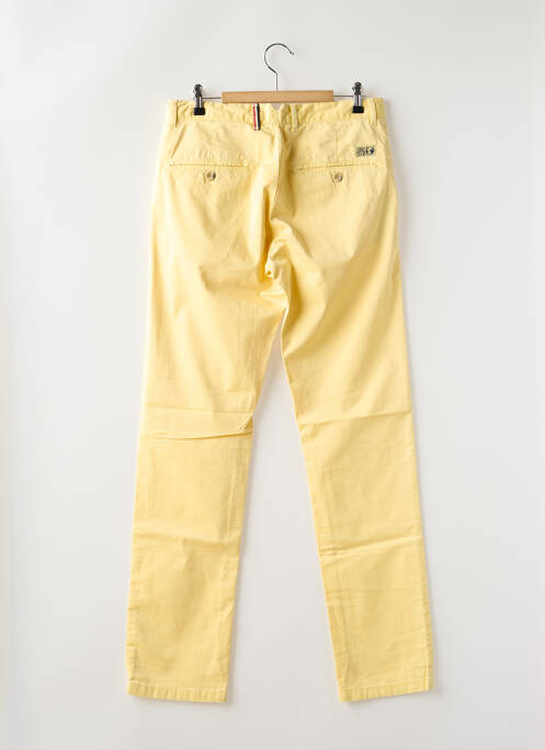 Pantalon chino jaune HERO SEVEN pour homme