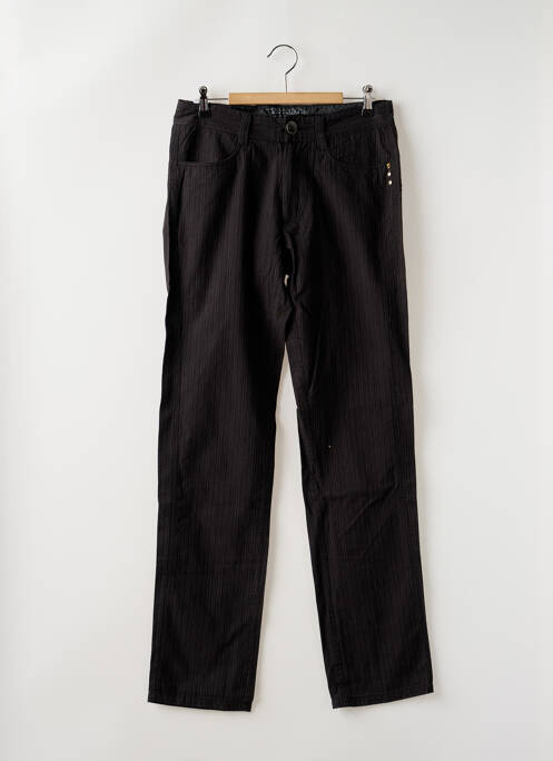 Pantalon slim noir TEDDY SMITH pour homme