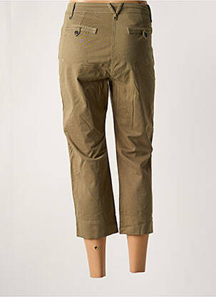 Pantacourt poches vert JOST femme