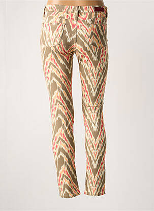Pantalon slim poches vert REIKO femme