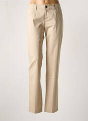 Pantalon droit beige LOLA pour femme seconde vue