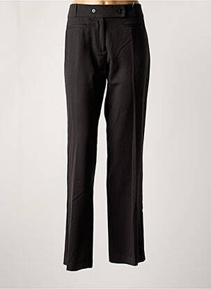 Pantalon droit noir LOLA pour femme