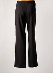 Pantalon droit noir LOLA pour femme seconde vue