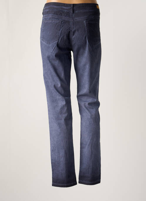 Pantalon slim poches bleu MAYJUNE femme