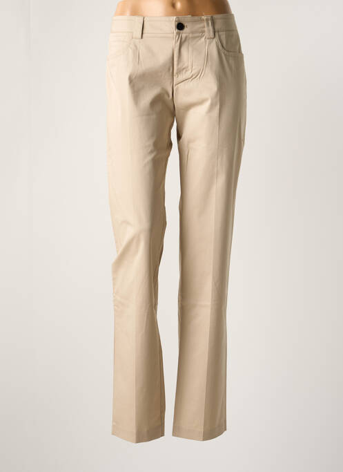 Pantalon droit beige LOLA pour femme