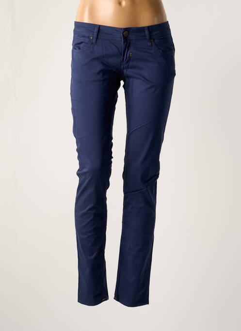 Pantalon slim bleu MELTIN'POT pour femme