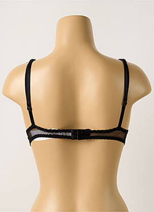 Soutien-gorge effet matière satinée haut soutien-gorge avec mousse de rembourrage amovible noir PASSIONATA femme