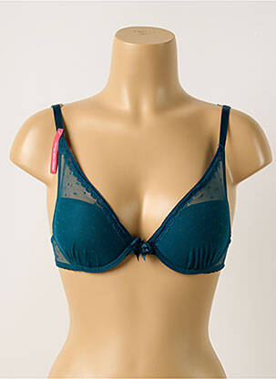 Soutien-gorge légère et transparente haut soutien-gorge moulé bleu PASSIONATA femme