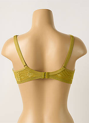 Soutien-gorge effet matière satinée haut soutien-gorge moulé vert PASSIONATA femme