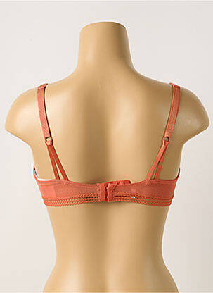 Soutien-gorge effet matière satinée haut soutien-gorge emboitant orange PASSIONATA femme