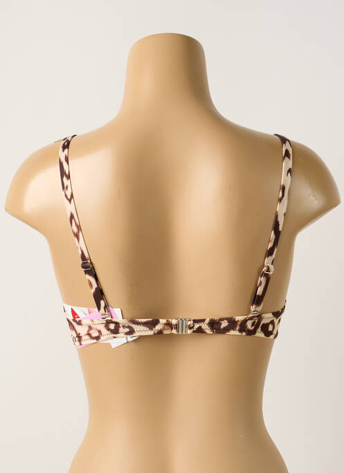 Haut de maillot de bain beige ANTIGEL pour femme