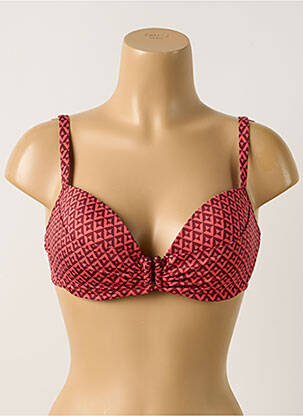 Haut de maillot de bain stretch haut soutien-gorge moulé rose SIMONE PERELE femme