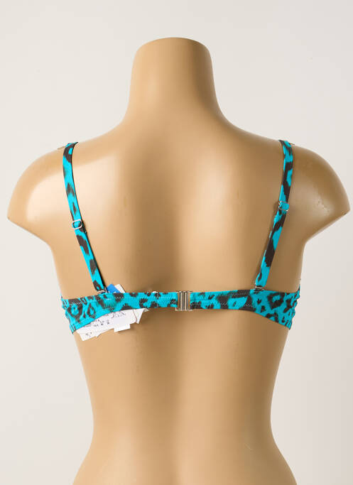 Haut de maillot de bain bleu ANTIGEL pour femme