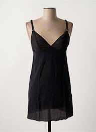 Nuisette/combinette légère et transparente noir SIMONE X SIMONE PÉRÈLE femme