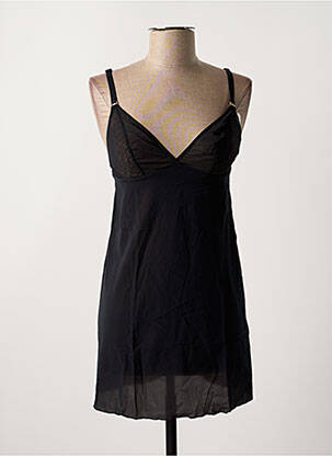 Nuisette/combinette légère et transparente noir SIMONE X SIMONE PÉRÈLE femme