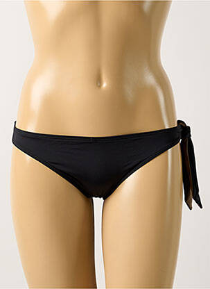 Bas de maillot de bain effet matière satinée culotte noir AUBADE femme