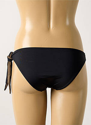 Bas de maillot de bain effet matière satinée culotte noir AUBADE femme