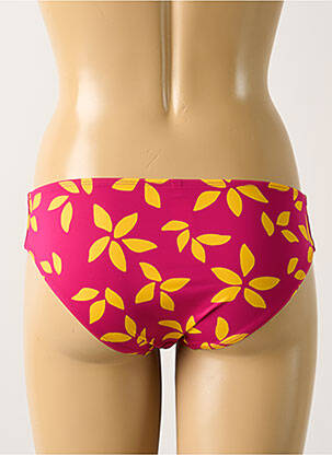 Bas de maillot de bain imprimé fantaisie culotte rose AUBADE femme