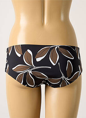 Bas de maillot de bain imprimé fantaisie shorty noir AUBADE femme