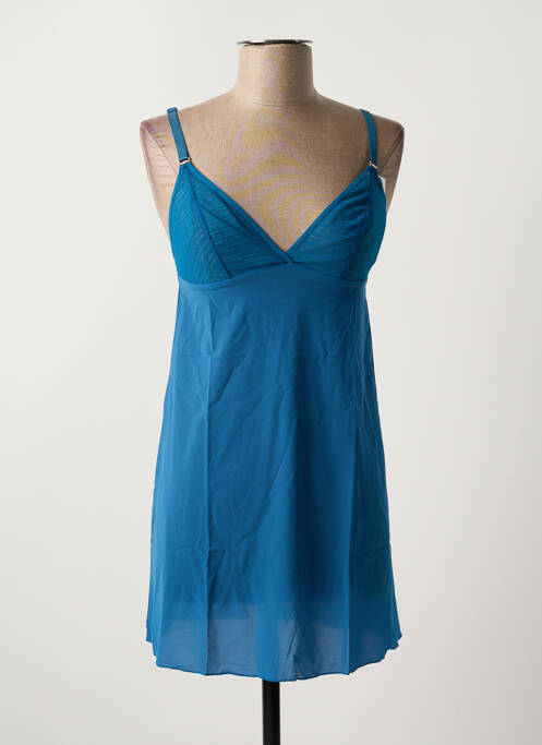Nuisette/combinette légère et transparente bleu SIMONE X SIMONE PÉRÈLE femme