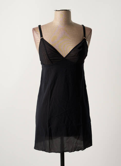 Nuisette/combinette légère et transparente noir SIMONE X SIMONE PÉRÈLE femme