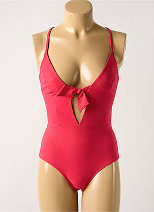 Maillot de bain 1 pièce haut soutien-gorge emboitant haut soutien-gorge emboitant rose SIMONE PERELE femme