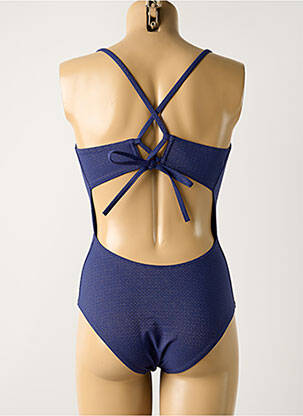 Maillot de bain 1 pièce haut soutien-gorge emboitant haut soutien-gorge emboitant bleu SIMONE PERELE femme