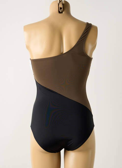 Maillot de bain 1 pièce marron AUBADE pour femme