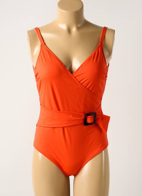 Maillot de bain 1 pièce orange SIMONE PERELE pour femme