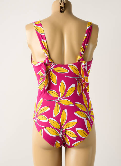 Maillot de bain 1 pièce rose AUBADE pour femme