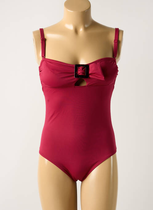 Maillot de bain 1 pièce rouge SIMONE PERELE pour femme